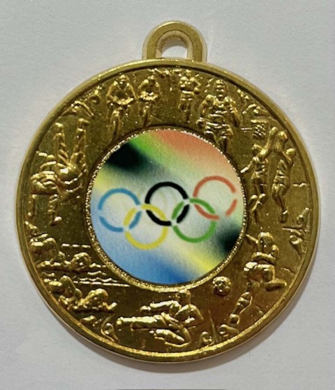 medalla oferta  50 color bronce