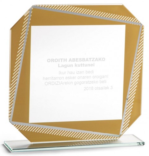 trofeo cristal 14,5*14