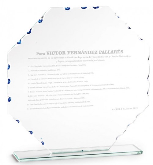 TROFEO CRISTAL 13*12,5
