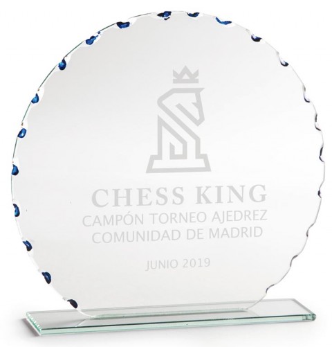 trofeo cristal 15,5*16