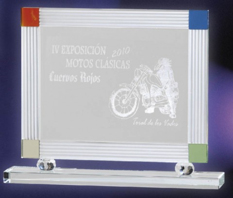 armazon cristal optico color grabable