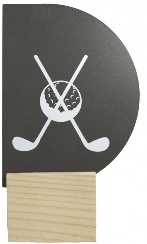 TROFEO METAL GOLF 22 cm.