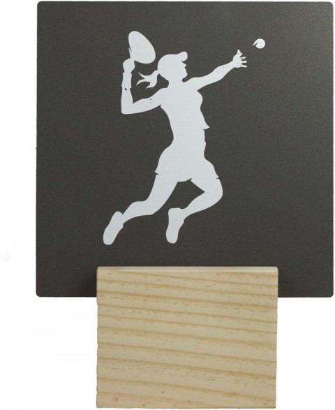 trofeo metal padel fem. 18 cm.