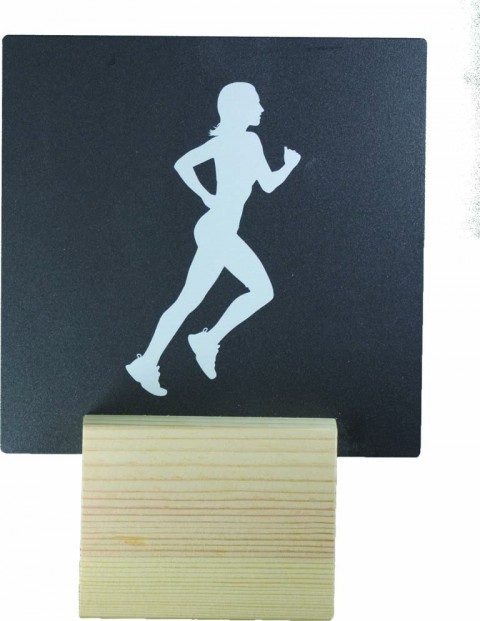 trofeo metal atletismo fem. 18 cm.