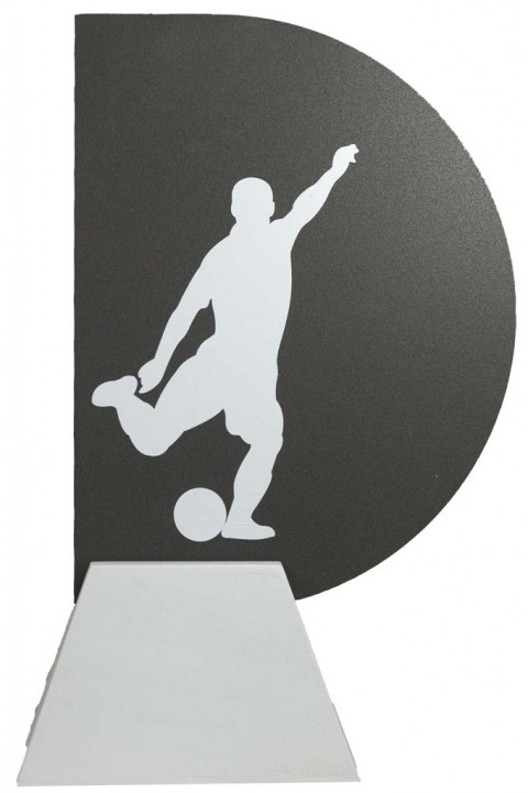 trofeo metal futbol masc. 22 cm.