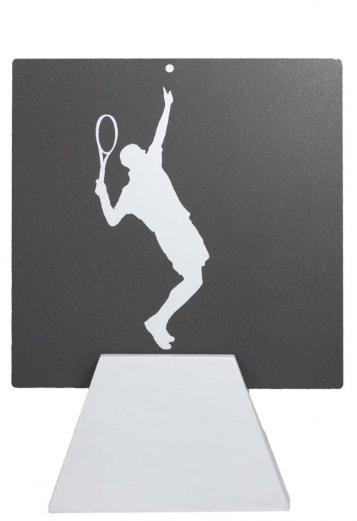 TROFEO METAL TENIS MASC 18 cm.