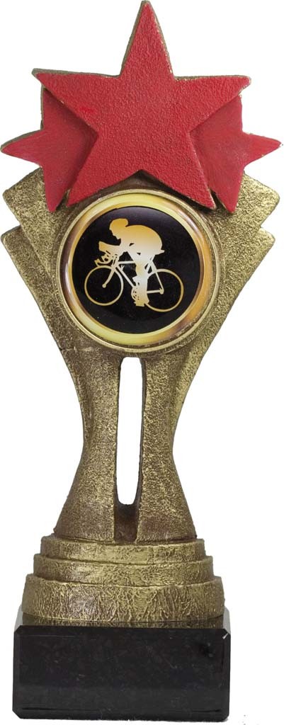 trofeo porta discos 17 cm.