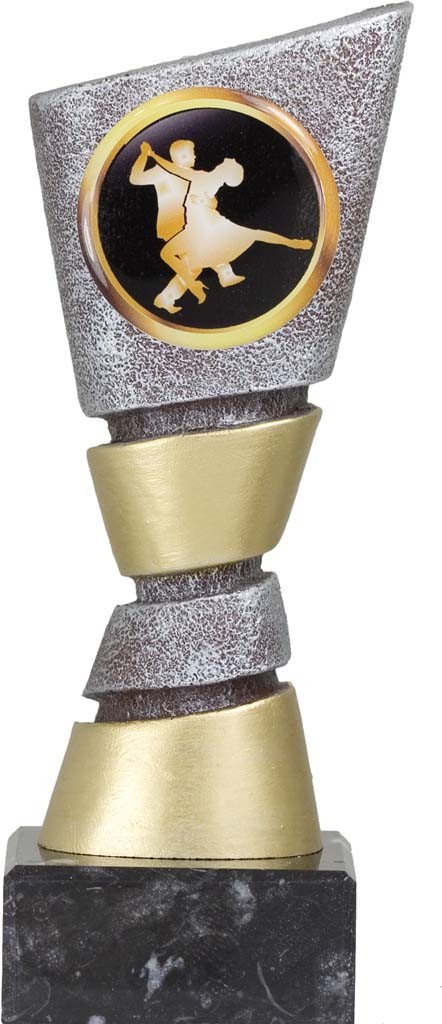 trofeo porta discos 19 cm.