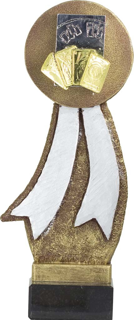 trofeo porta discos 22 cm.