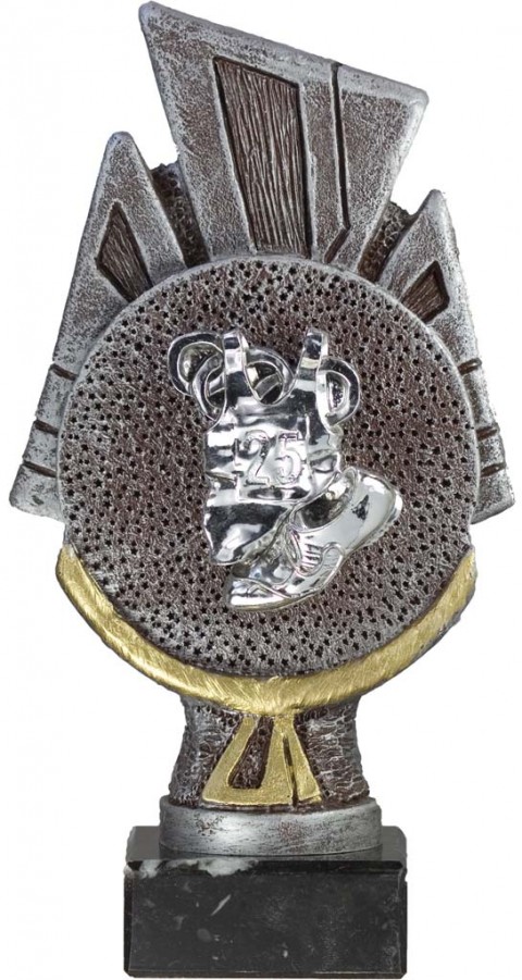 trofeo porta discos 18 cm.