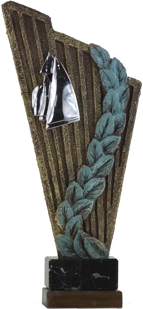 trofeo porta discos 27 cm.