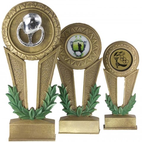 trofeo porta discos 20 cm.