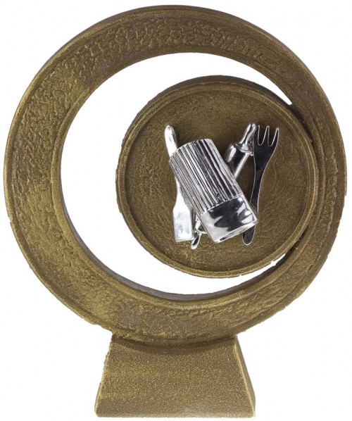 TROFEO PORTA DISCOS 14 cm.