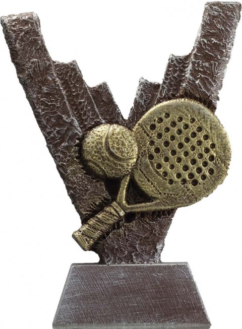 trofeo resina padel 15 cm.