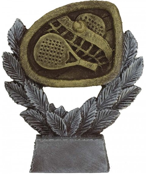 trofeo resina padel 15 cm.