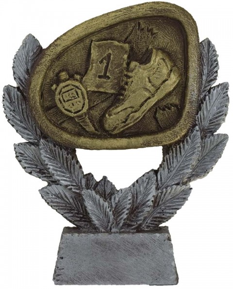 trofeo resina atletismo 15 cm.