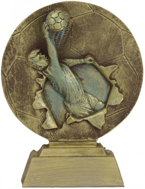 trofeo resina futbol 15 cm.