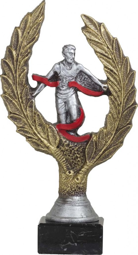trofeo resina atletismo 25 cm.