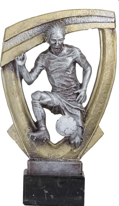 trofeo resina futbol masc 26 cm.