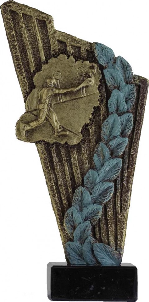 trofeo resina pelota vasca 27 cm.