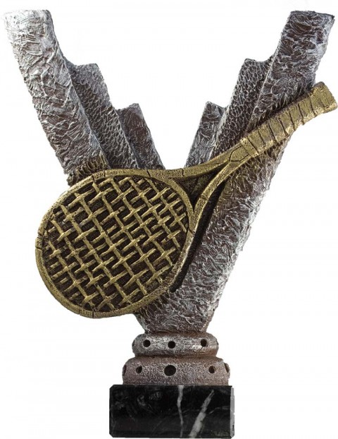 trofeo resina tenis 25 cm.
