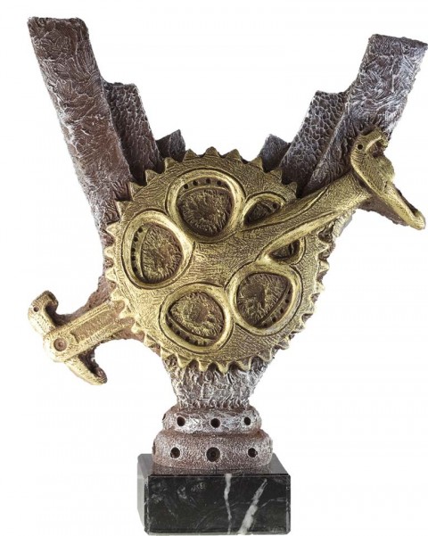 trofeo resina cicismo 25 cm.