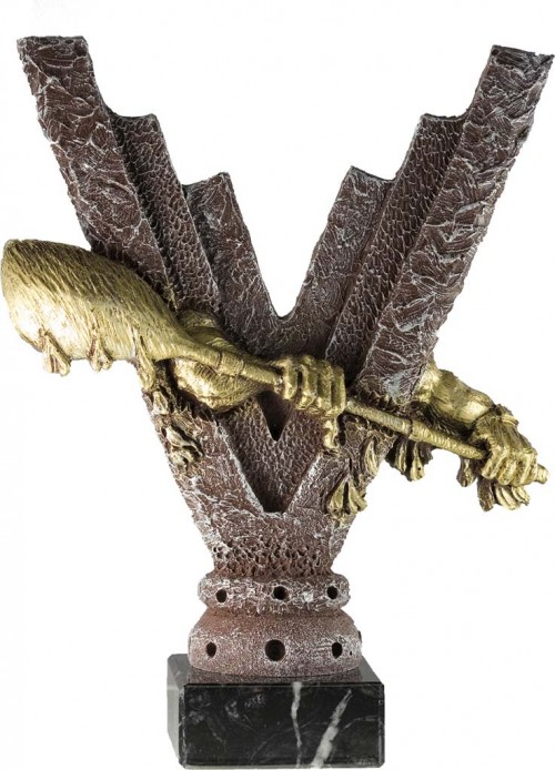 TROFEO RESINA PIRAGISMO 25 cm.
