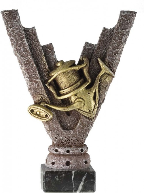 TROFEO RESINA PESCA 25 cm.