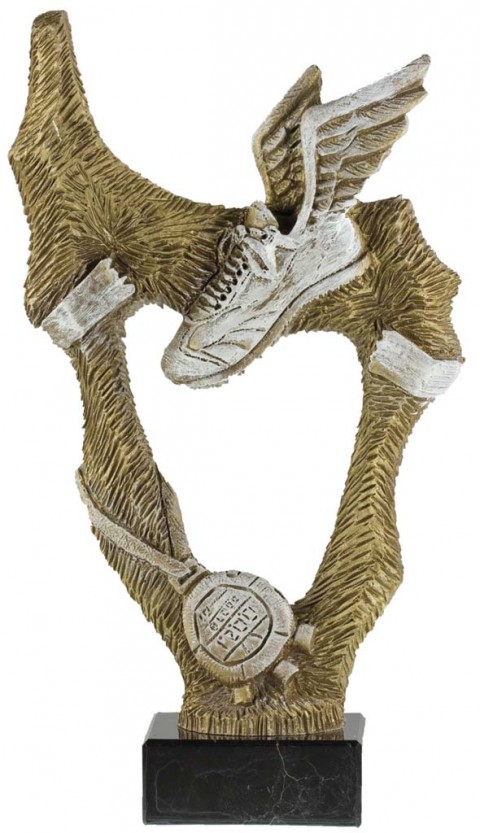trofeo resina atletismo 26 cm.