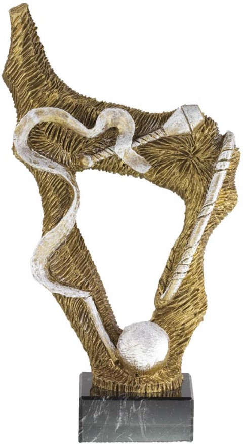 trofeo resina gimnasia 26 cm.