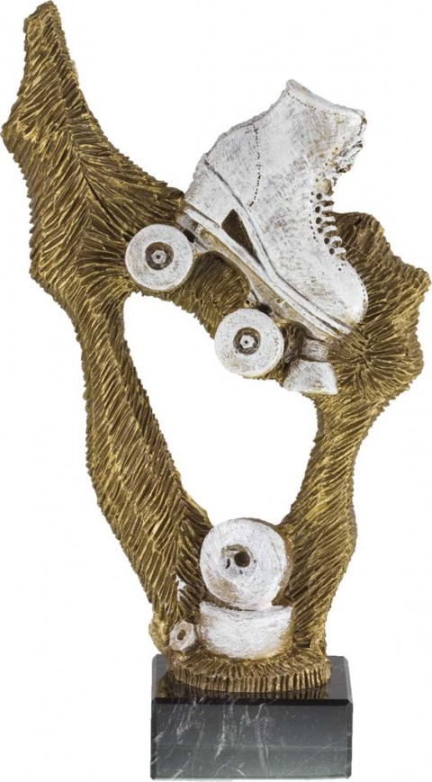 trofeo resina patinaje 26 cm.