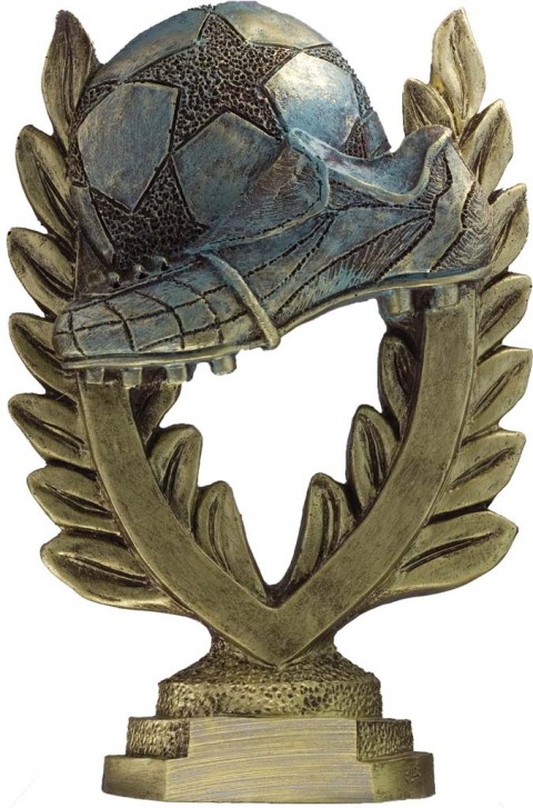 trofeo resina futbol 16 cm.
