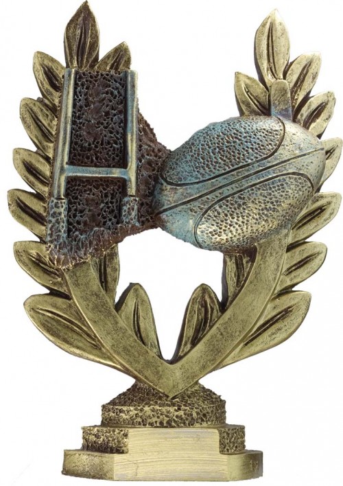 TROFEO RESINA RUGBY 16 cm.