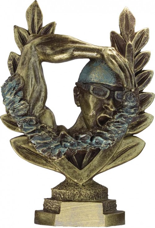 TROFEO RESINA NATACION 16 cm.