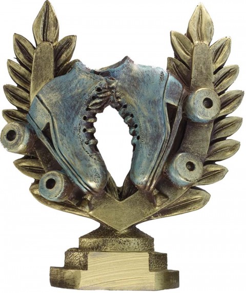 trofeo resina patinaje 16 cm.