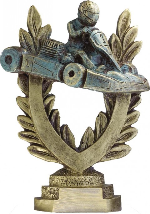trofeo resina karts 16 cm.