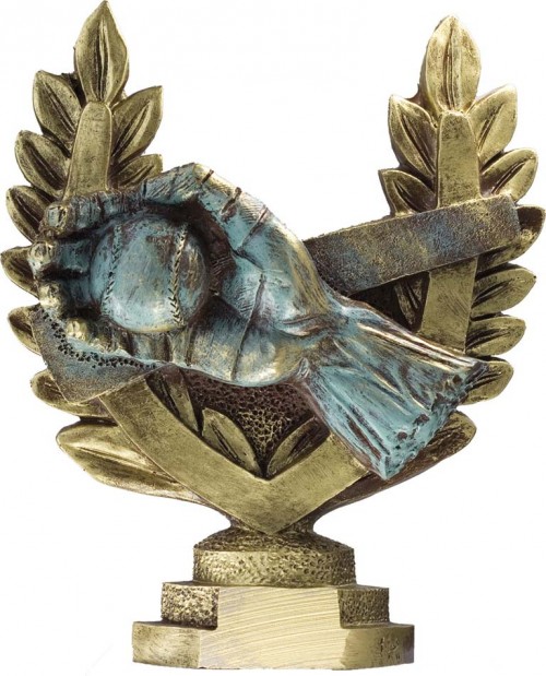TROFEO RESINA PELOTA VASCA 16 cm.