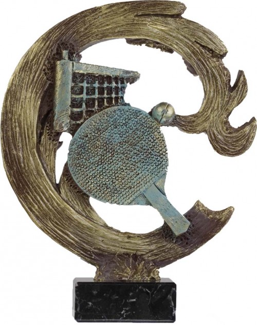TROFEO RESINA PING PONG 24 cm.