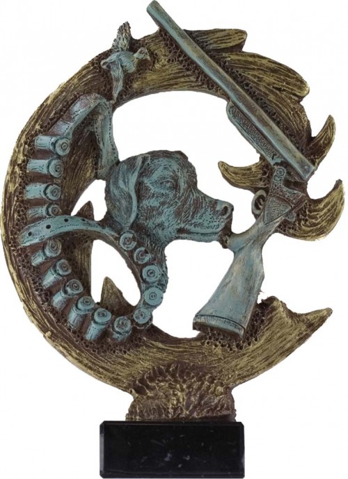 TROFEO RESINA CAZA 24 cm.
