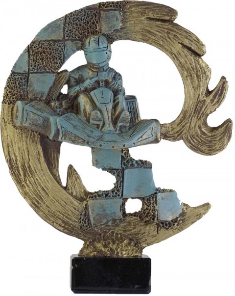 trofeo resina karts 24 cm.