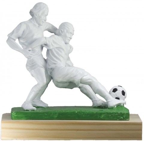 trofeo resina futbol 22 cm.