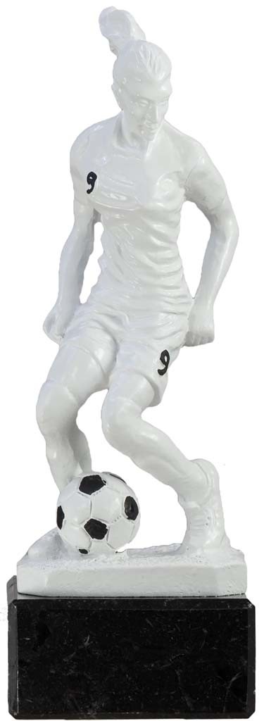 trofeo resina futbol fem. 24 cm.