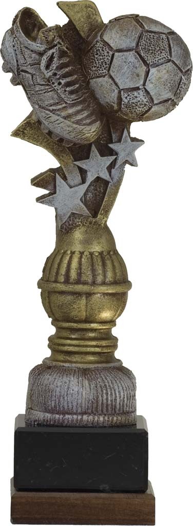 trofeo resina futbol 24 cm.