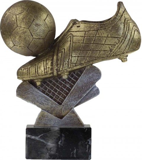 trofeo resina futbol 12 cm.