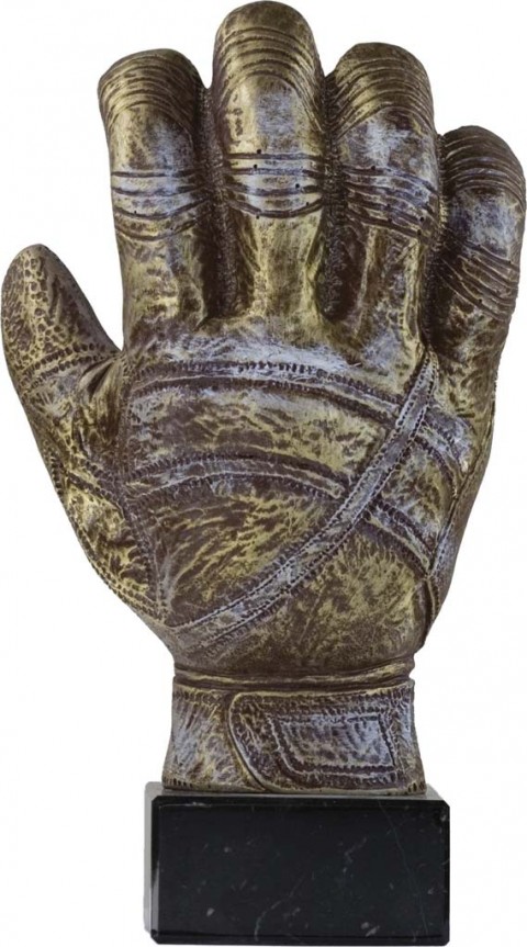 trofeo resina futbol portero 14 cm.