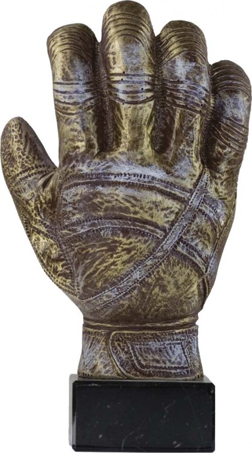 TROFEO RESINA FUTBOL PORTERO 14 cm.