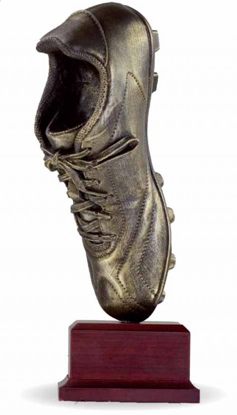 trofeo resina futbol 30 cm.