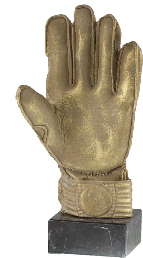 trofeo resina futbol portero 29 cm.