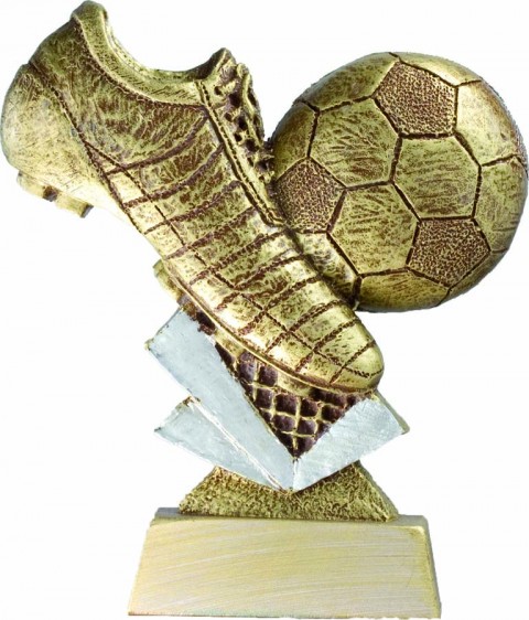 trofeo resina futbol 16 cm.