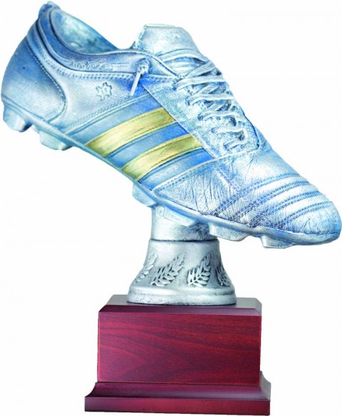 trofeo resina futbol 27 cm.